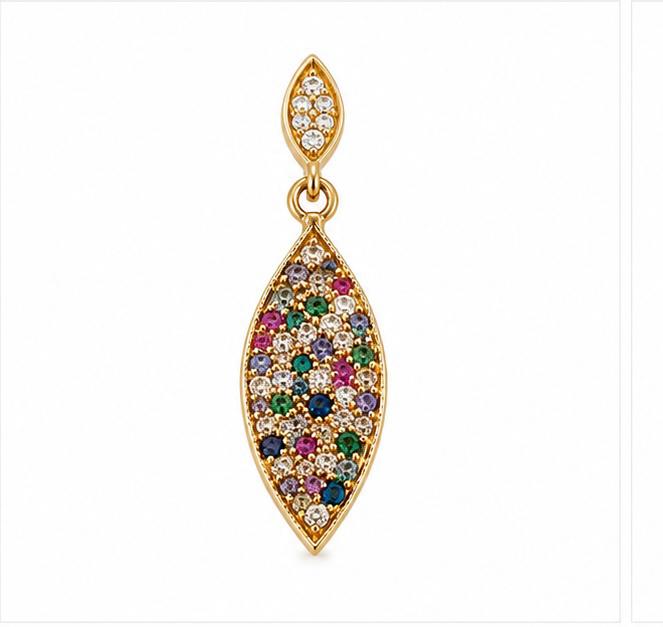 14ct Solid Gold Multicolour Jewellery Set