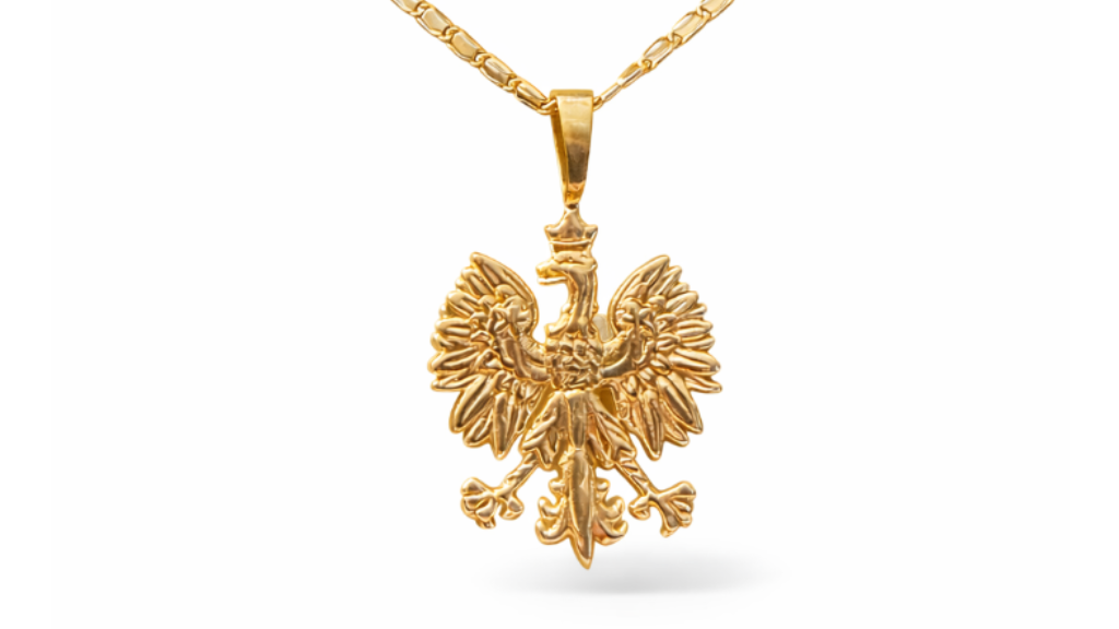 Eagle Gold Pendnat Solid Gold