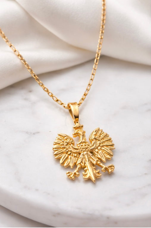 Eagle Gold Pendnat Solid Gold