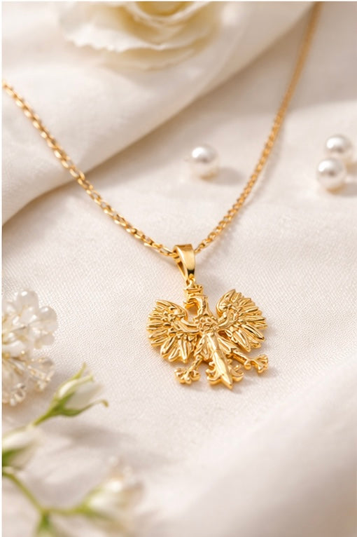 Eagle Gold Pendnat Solid Gold